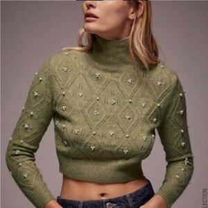 Zara Pearl Sweater